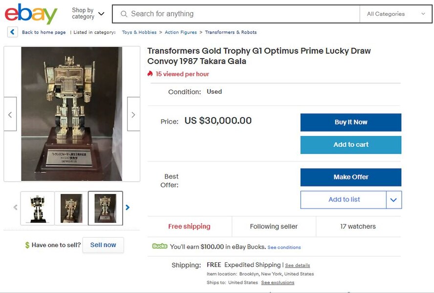 Daily Prime   Takara Gala Transformers Golden Convoy Trophy Lucky Draw  (6 of 6)